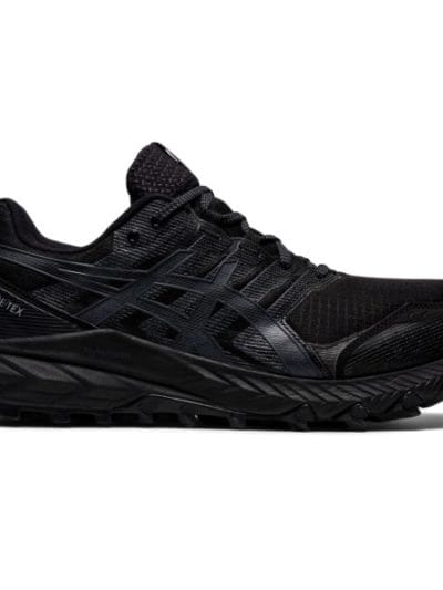 Fitness Mania - Asics Gel-Trabuco 9 GTX - Mens Trail Running Shoes - Triple Black/Carrier Grey