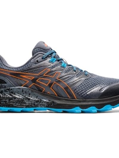Fitness Mania - Asics Gel-Trabuco Terra - Mens Trail Running Shoes - Metropolis/Marigold Orange