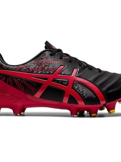 Fitness Mania - Asics Lethal Tigreor FF Hybrid - Mens Football Boots - Black/Classic Red