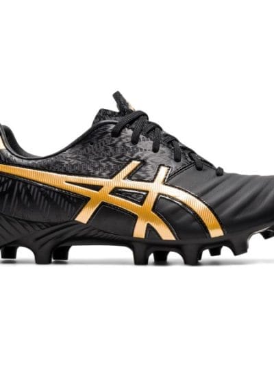 Fitness Mania - Asics Lethal Tigreor IT FF 2 - Mens Football Boots - Black/Pure Gold