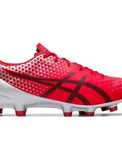 Fitness Mania - Asics Menace - Mens Football Boots - Classic Red/Pure Silver