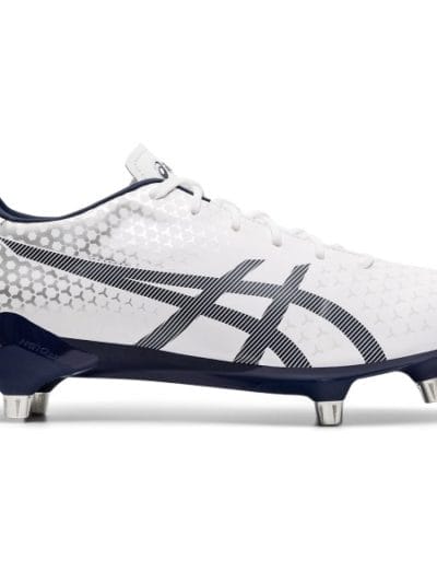 Fitness Mania - Asics Menace ST - Mens Football Boots - White/Peacoat