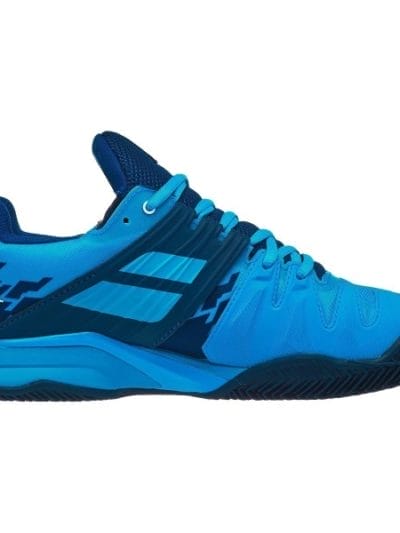 Fitness Mania - Babolat Propulse Fury Clay Mens Tennis Shoes - Blue/Navy