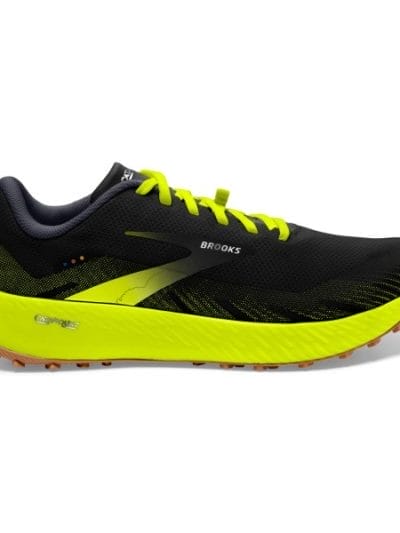 Fitness Mania - Brooks Catamount - Mens Trail Racing Shoes - Black/Nightlife