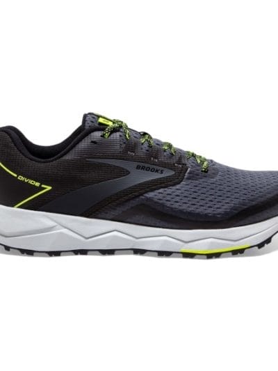 Fitness Mania - Brooks Divide 2 - Mens Trail Running Shoes - Black/Ebony/Nightlife