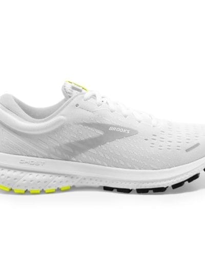 Fitness Mania - Brooks Ghost 13 - Mens Running Shoes - White/Nightlife