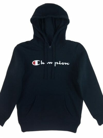 Fitness Mania - Champion Script Kids Hoodie - Black