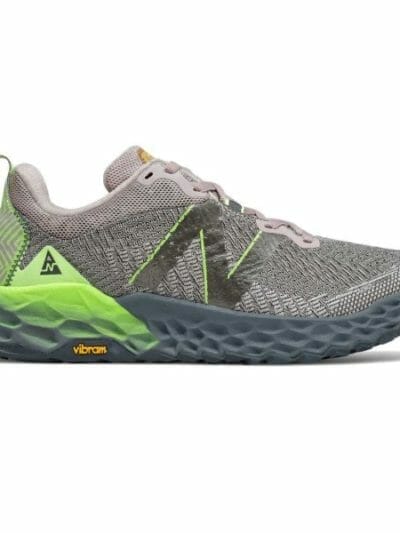 Fitness Mania - New Balance Fresh Foam Hierro v6 - Womens Trail Runnng Shoes - Silver/Lime