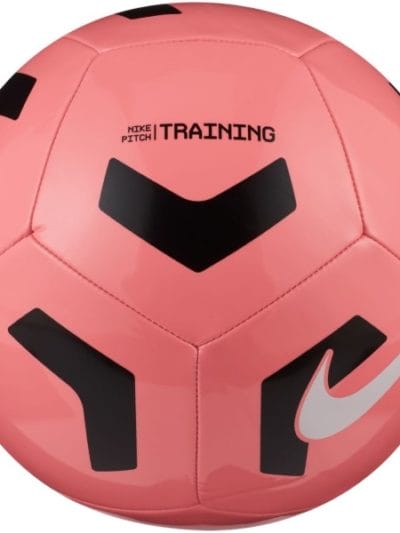 Fitness Mania - Nike Pitch Training Soccer Ball - Sunset Pulse/Black/White