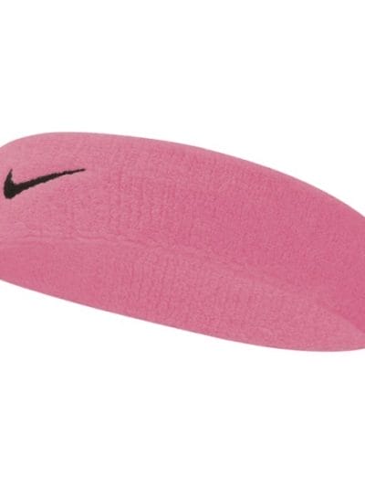 Fitness Mania - Nike Swoosh Sports Headband - Pink Gaze/Oil Grey