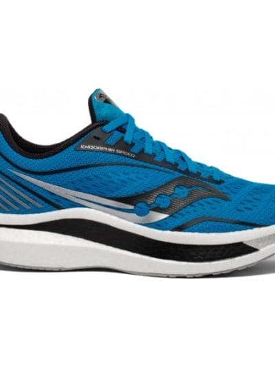 Fitness Mania - Saucony Endorphin Speed - Mens Running Shoes - Cobalt/Silver
