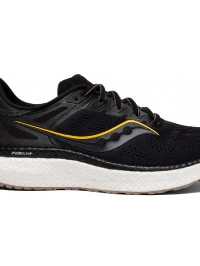 Fitness Mania - Saucony Hurricane 23 - Mens Running Shoes - Black/Vizigold