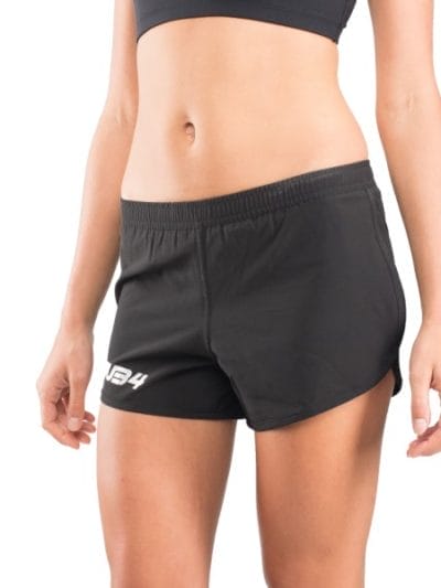 Fitness Mania - Sub4 Classic Side Split Womens Running Shorts - Black