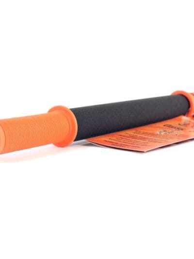 Fitness Mania - Tiger Tail The Classic 18 Inch Foam Roller Massage Stick - Black/Orange