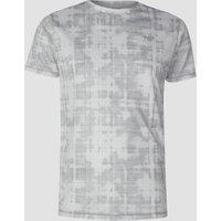 Fitness Mania - MP Men's Training Grid T-Shirt - White - S