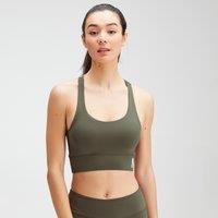 Fitness Mania - MP Women's Essentials Training Sports Bra - Dark Olive - L