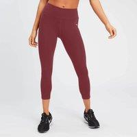 Fitness Mania - MP Women's Power 3/4 Leggings - Claret - XXL