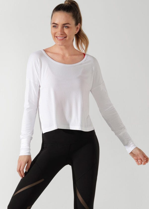 Fitness Mania - Mist Long Sleeve Top