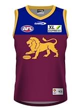 Fitness Mania - Brisbane Lions Youth Home Jersey 2021
