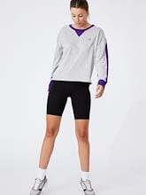 Fitness Mania - Cotton On NRL Storm Chopped Long Sleeve Womens