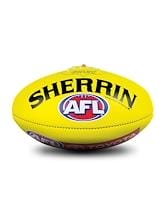 Fitness Mania - Sherrin Official Game Ball of the AFL Size 5