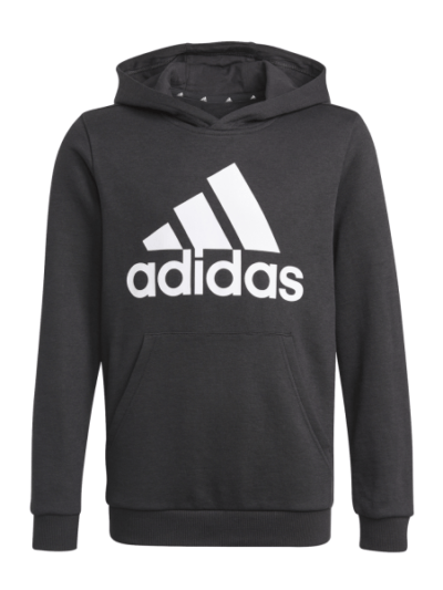 Fitness Mania - Adidas Essentials Big Logo Kids Hoodie - Black/White