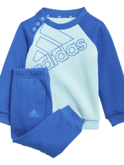 Fitness Mania - Adidas Essentials Logo Infant Tracksuit Set - Hazy Sky/Team Royal Blue
