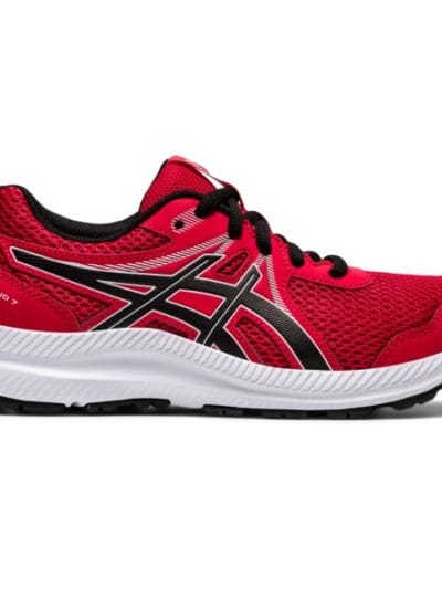 Fitness Mania - Asics Contend 7 GS - Kids Running Shoes - Classic Red/Black