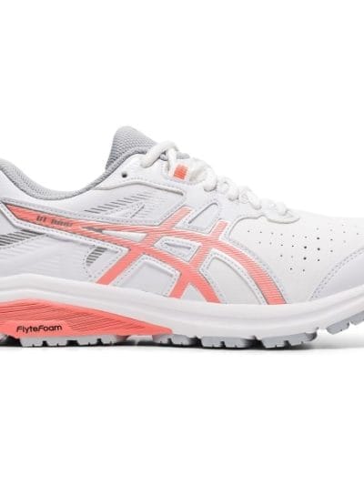 Fitness Mania - Asics GT-1000 LE - Womens Cross Training Shoes - White/Guava
