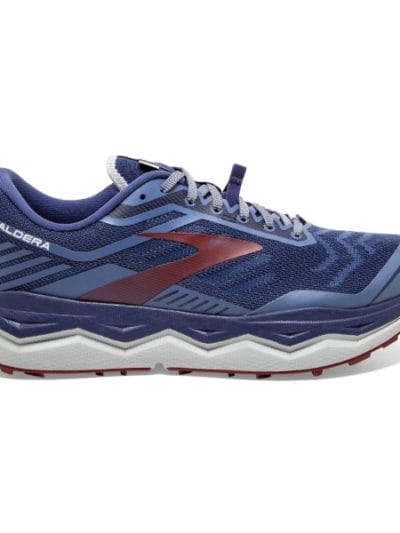 Fitness Mania - Brooks Caldera 4 - Mens Trail Running Shoes - Deep Cobalt/Blue/Red