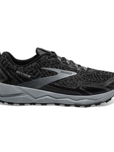 Fitness Mania - Brooks Divide - Mens Trail Running Shoes - Black/Grey