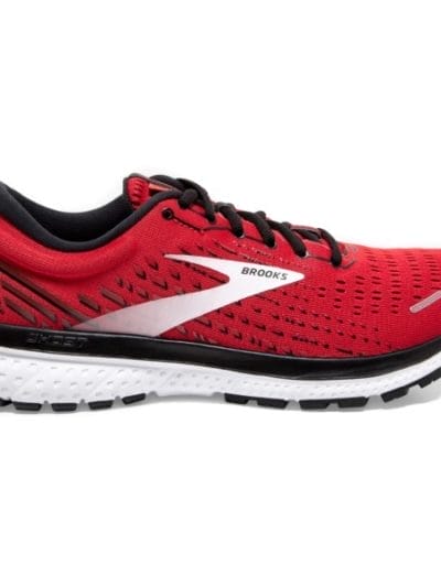 Fitness Mania - Brooks Ghost 13 - Mens Running Shoes - High Risk Red/Black/White