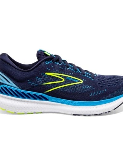 Fitness Mania - Brooks Glycerin GTS 19 - Mens Running Shoes - Navy/Blue/Nightlife