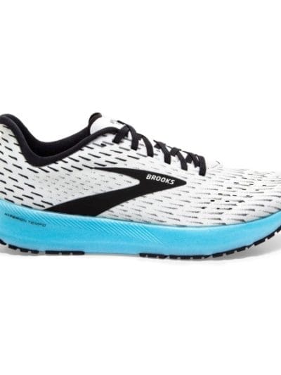 Fitness Mania - Brooks Hyperion Tempo - Mens Running Shoes - White/Black/Iced Aqua