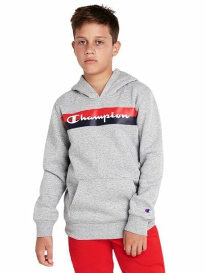 Fitness Mania - Champion Sporty Kids Hoodie - Grey