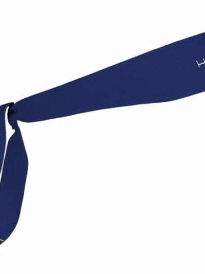 Fitness Mania - Halo I SweatBlock Headband - Tie Version - Navy Blue