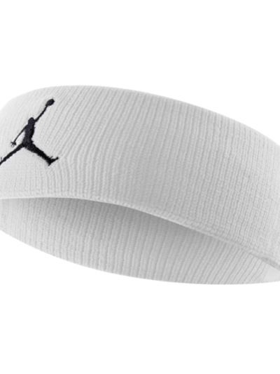 Fitness Mania - Jordan Jumpman Basketball Headband - White/Black