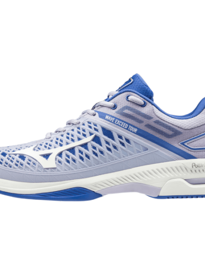 Fitness Mania - Mizuno Wave Exceed Tour 4 AC - Womens Tennis Shoes - Purple Heather/White/Ultramarine