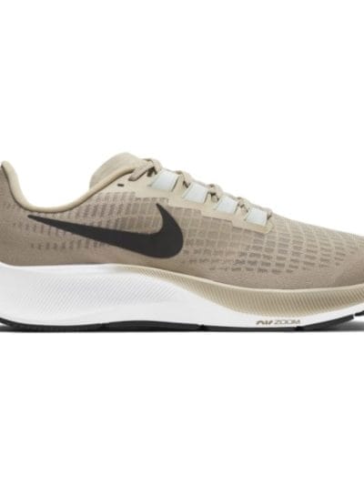 Fitness Mania - Nike Air Zoom Pegasus 37 - Mens Running Shoes - Stone/Black