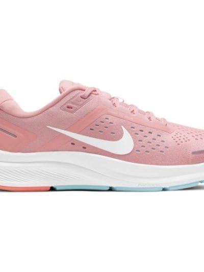 Fitness Mania - Nike Air Zoom Structure 23 - Womens Running Shoes - Pink Glaze/White Ocean Cube