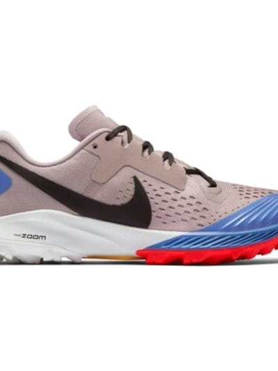 Fitness Mania - Nike Air Zoom Terra Kiger 5 - Womens Trail Running Shoes - Pumice/Pacific Blue/Bright Crimson/Oil