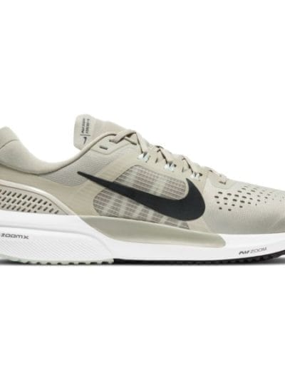 Fitness Mania - Nike Air Zoom Vomero 15 - Mens Running Shoes - Stone/Black/Light Army