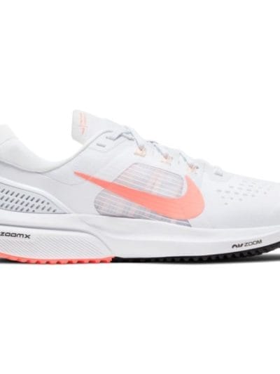 Fitness Mania - Nike Air Zoom Vomero 15 - Womens Running Shoes - White/Crimson Tint/Black