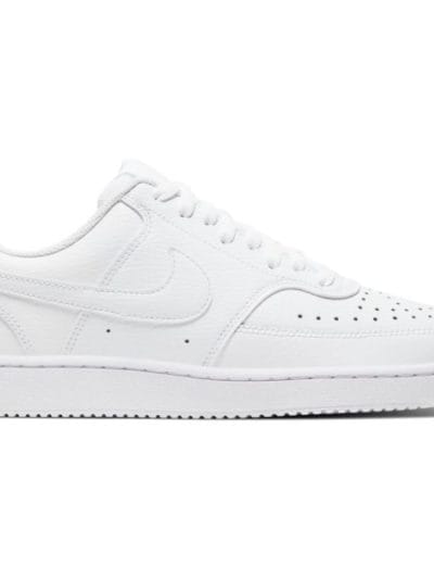 Fitness Mania - Nike Court Vision Low - Mens Sneakers - Triple White