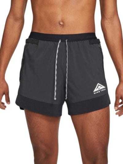 Fitness Mania - Nike Dri-Fit Flex Stride Mens Trail Running Shorts - Smoke Grey/Black