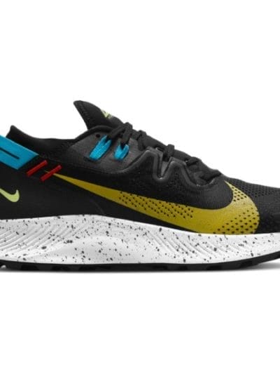 Fitness Mania - Nike Pegasus Trail 2 - Mens Trail Running Shoes - Black/Dark Sulphur