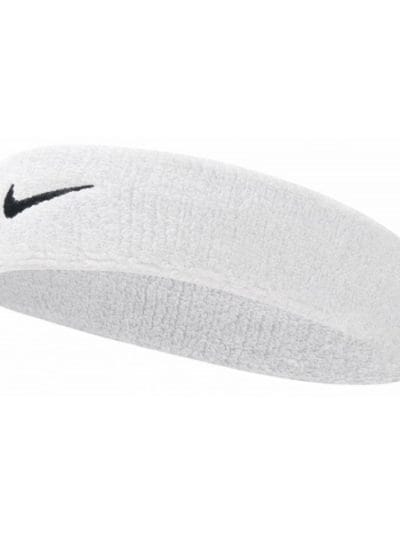 Fitness Mania - Nike Swoosh Sports Headband - White/Black