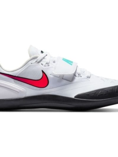 Fitness Mania - Nike Zoom Rotational 6 - Unisex Throwing Shoes - White/Flash Crimson/Black/Hyper Jade