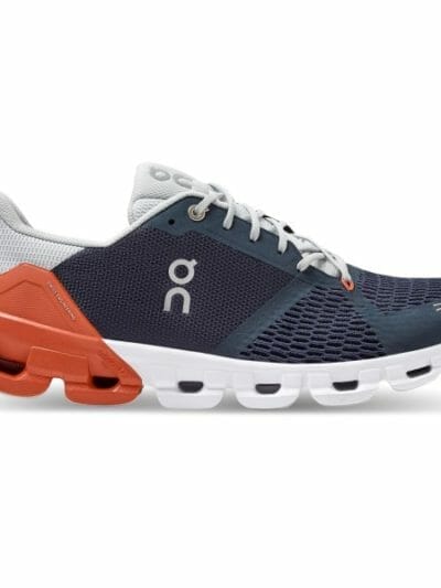 Fitness Mania - On Cloudflyer - Mens Running Shoes - Midnight/Rust