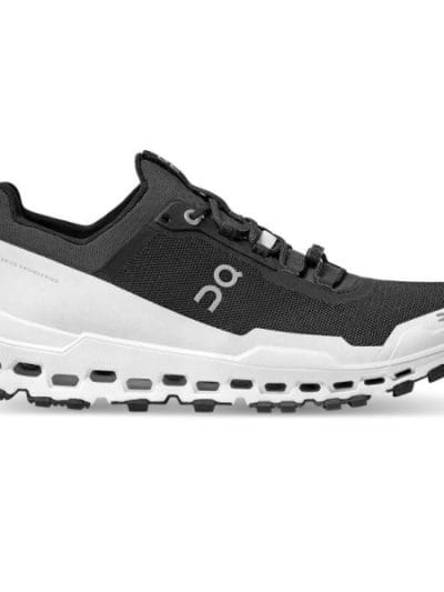 Fitness Mania - On Cloudultra - Mens Trail Running Shoes - Black/White